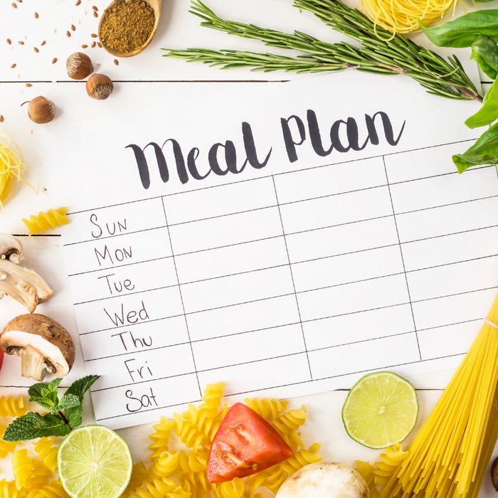 Weekly Meal Plan for balanced diet